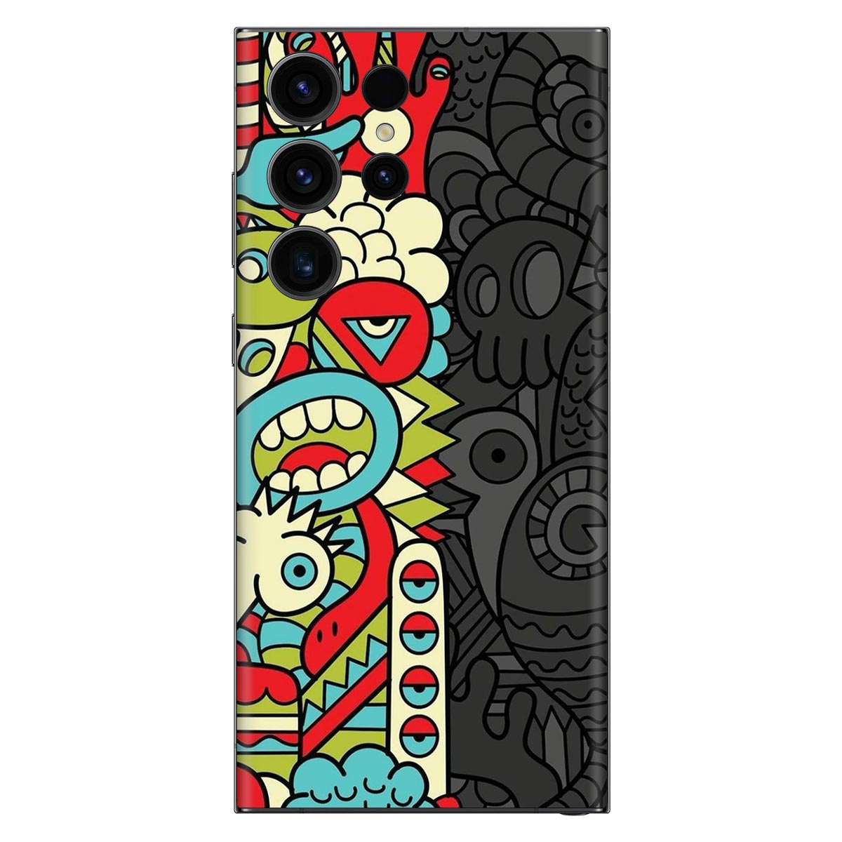 Abstract 3D Mobile Skins & Wraps India