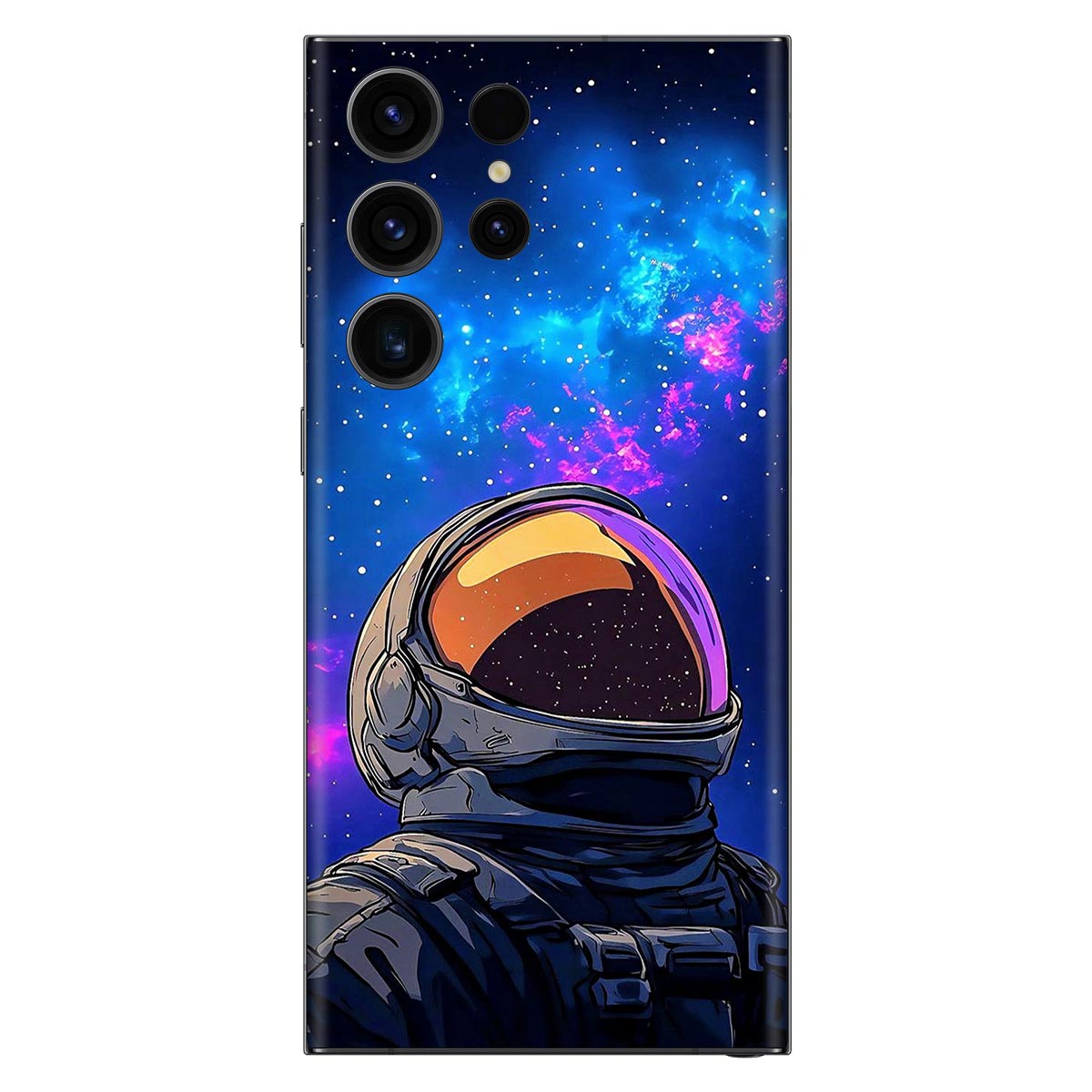 Astronaut Gazing Mobile Skin