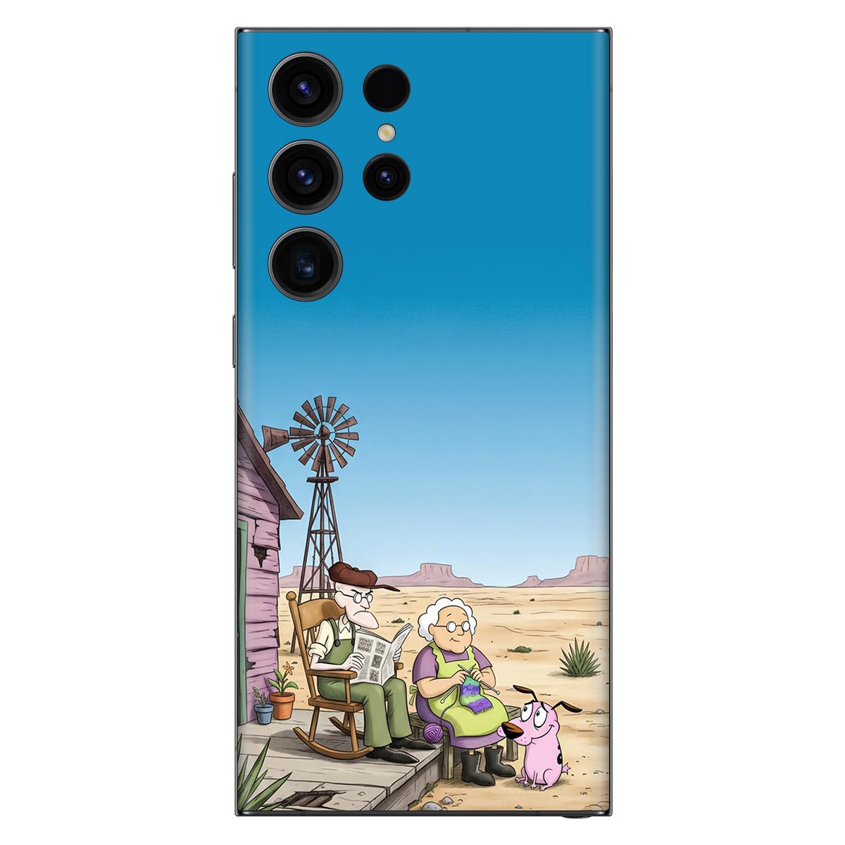 Cowardly Dog Mobile Skin Main image