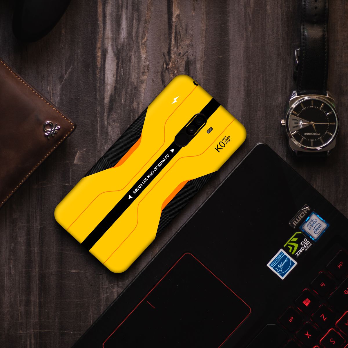 Bruce Lee Inspired Edition Mobile Skin - Jumbo X WrapCart Secondary image