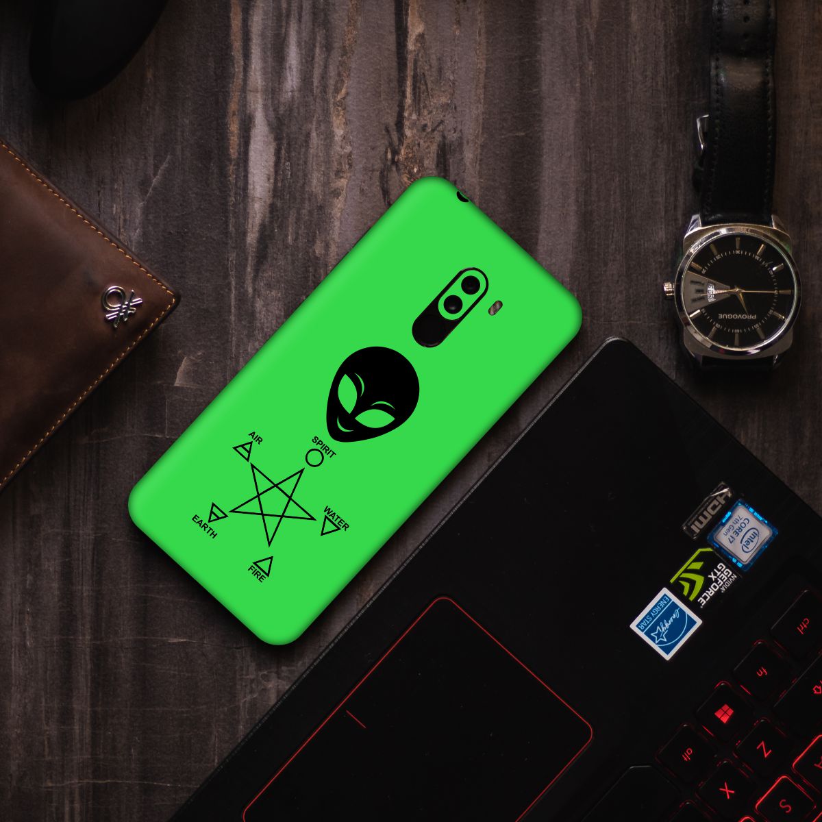 Alien Elements | WrapCart Mobile Skins Main image