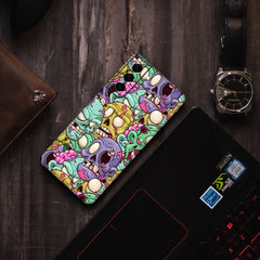 Haunted Doodle Mobile Skin