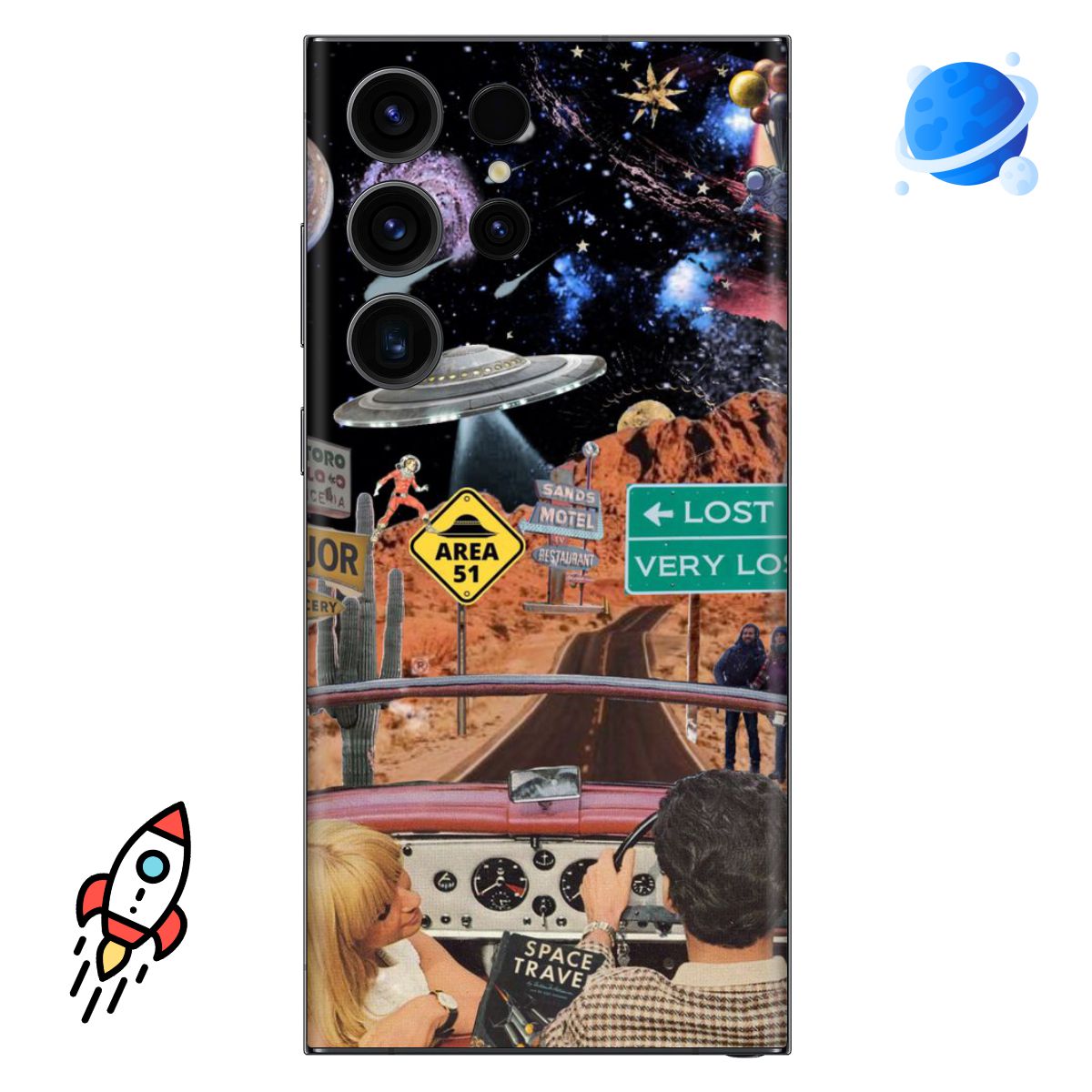 Space Mobile Skins & Covers Main image