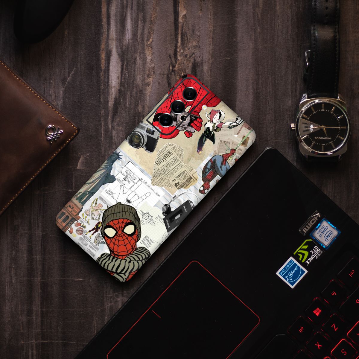Web Slinger Vacation Mobile Skin Secondary image