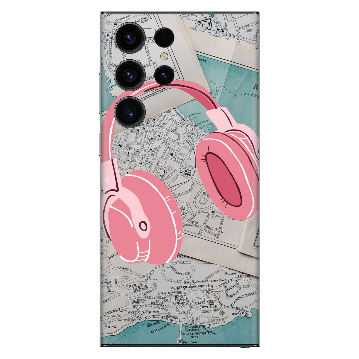 Travel & Map Mobile Skins WrapCart