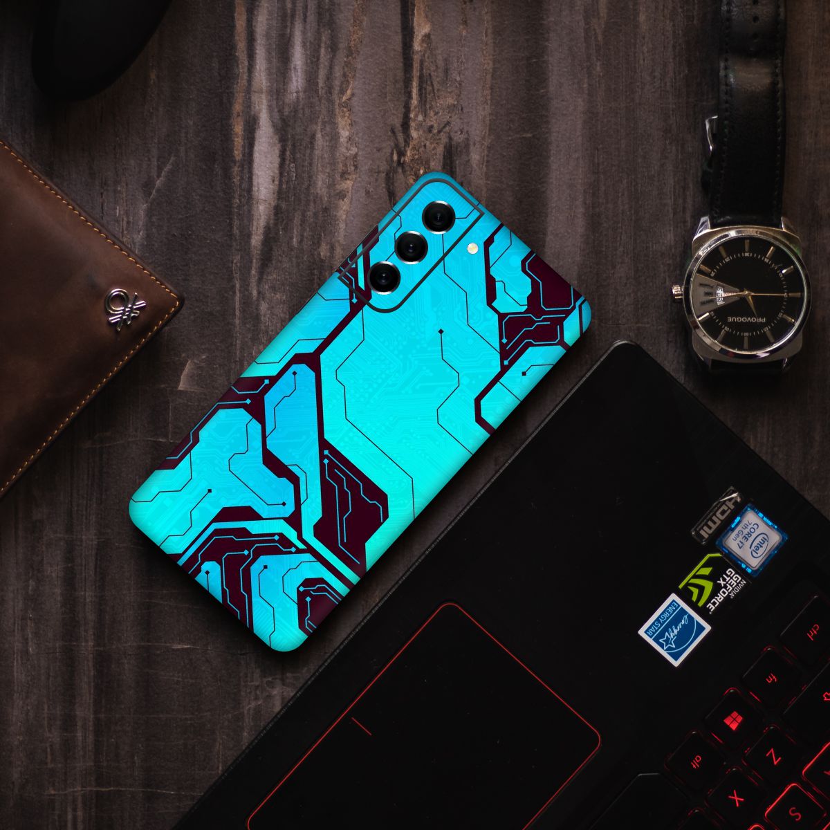 Cyber Circuit Mobile Skin | WrapCart Mobile Skins Main image