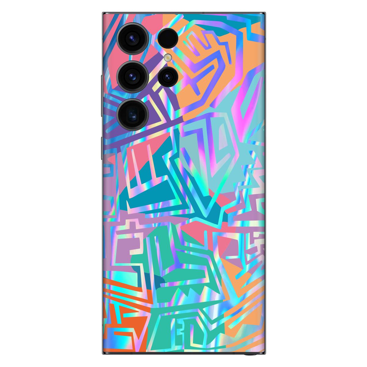 Hologprahic Shiny Color Changing Mobile Skins Main image