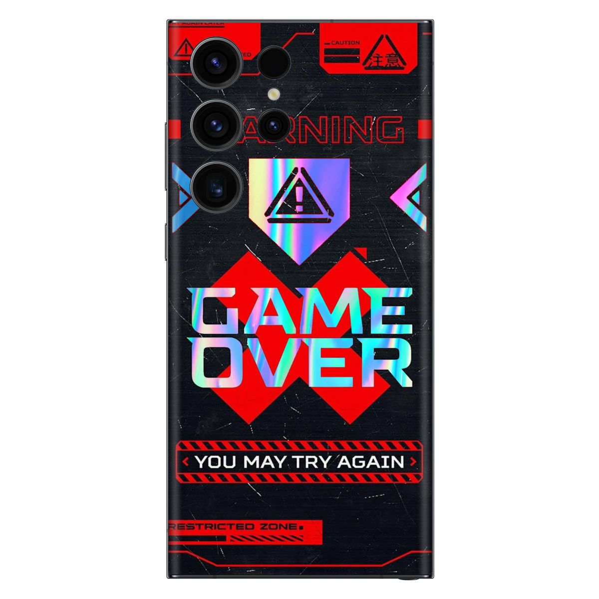 Hologprahic Shiny Color Changing Mobile Skins Main image