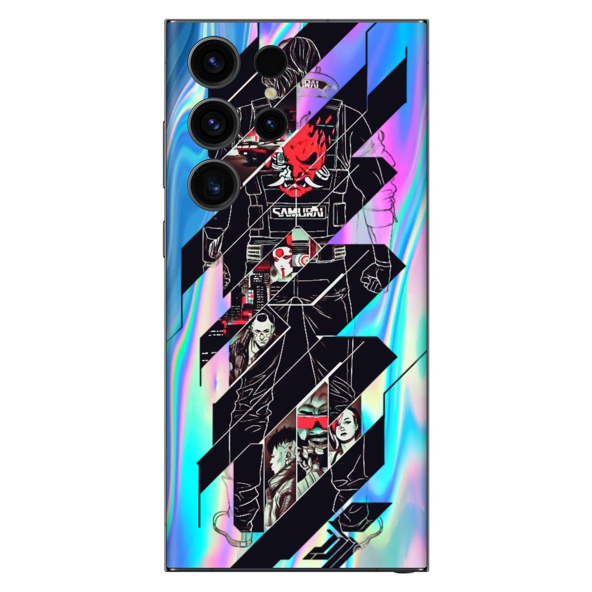 Hologprahic Shiny Color Changing Mobile Skins Main image