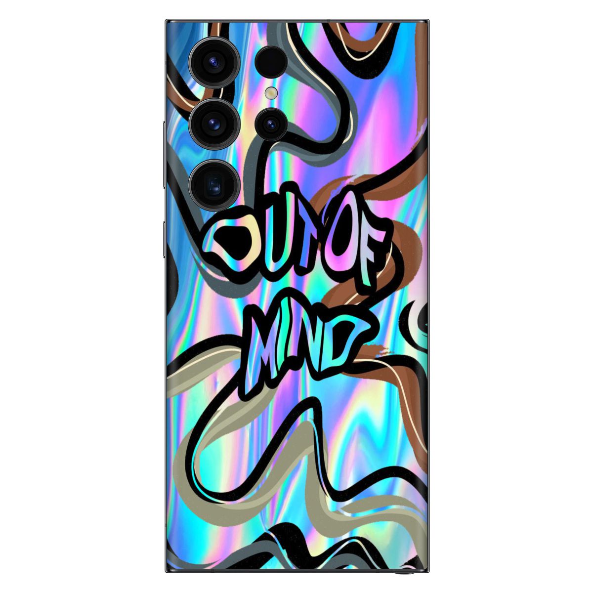 Hologprahic Shiny Color Changing Mobile Skins Main image