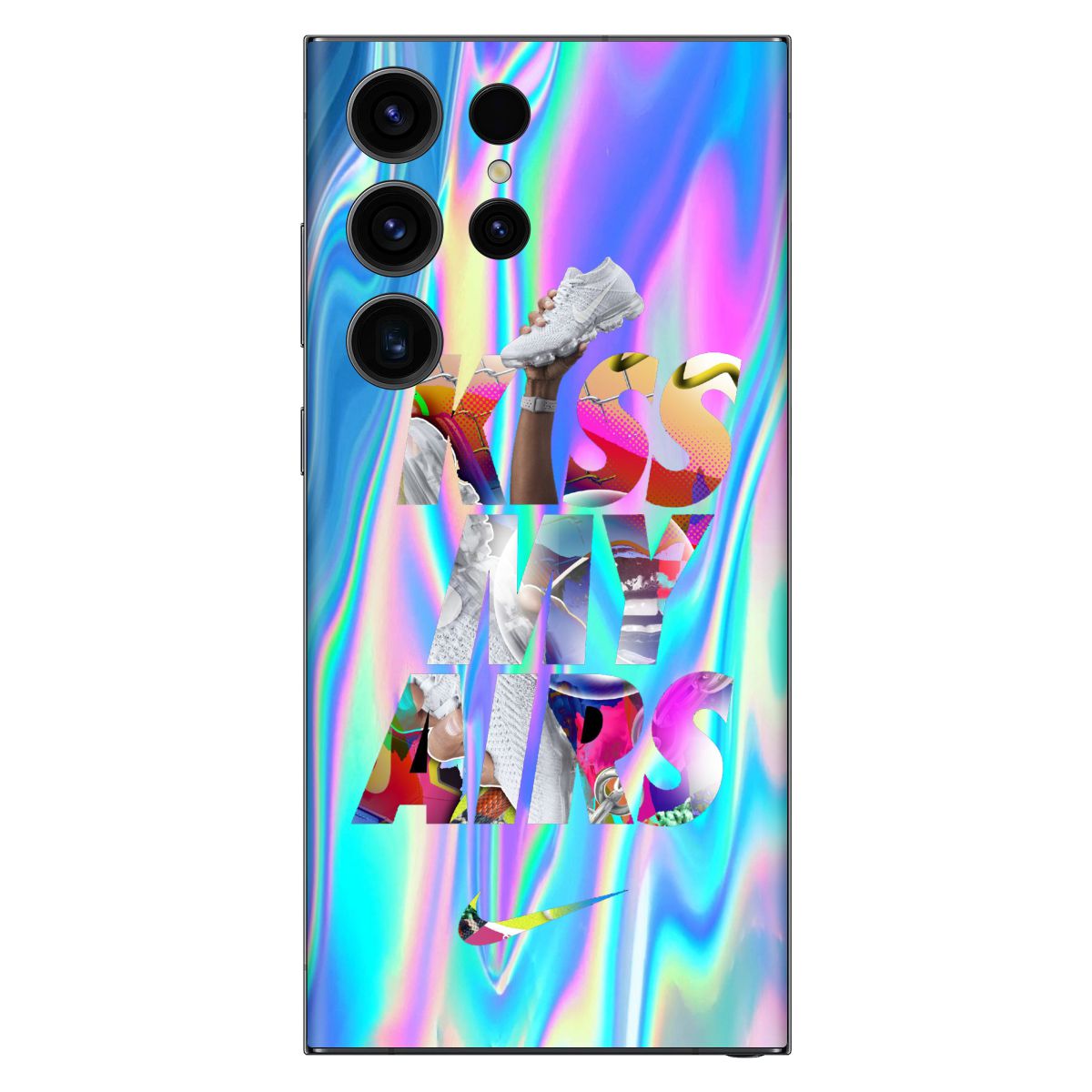 Hologprahic Shiny Color Changing Mobile Skins Main image