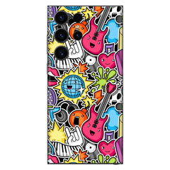 Music Pattern Art Mobile Skin