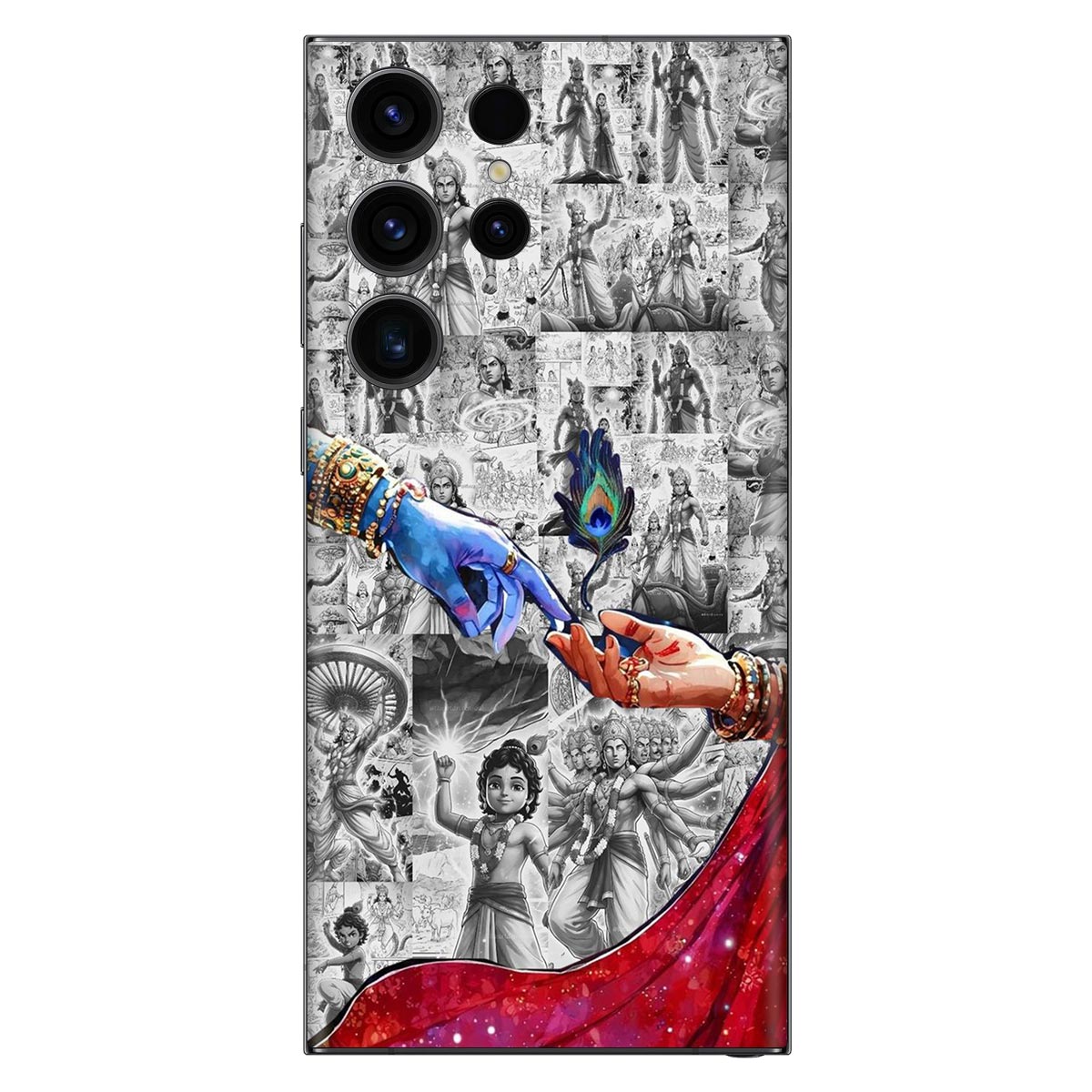 Divine Hands Mobile Skin