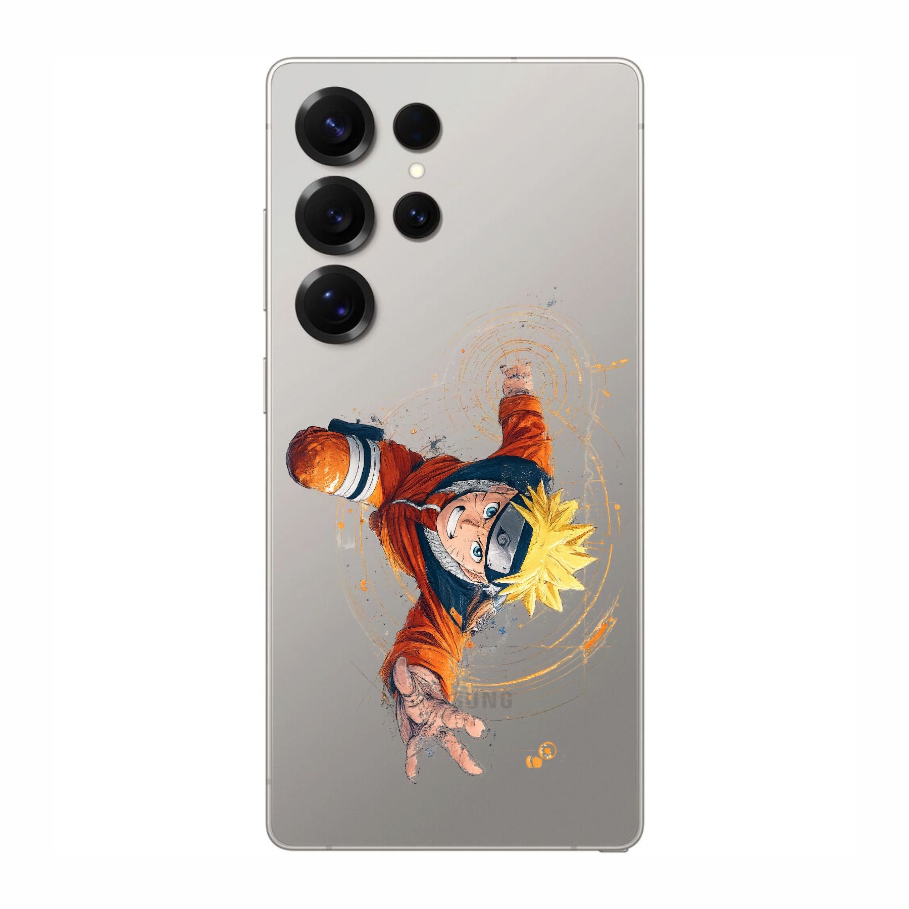 Uzumaki Transparent Mobile Skin Main image