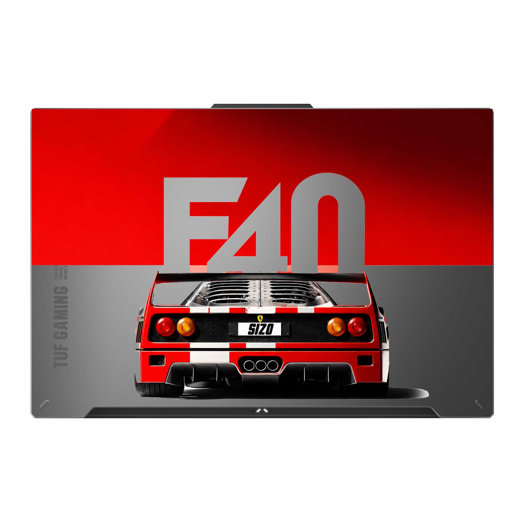 F40 Transparent 3M Laptop Skin Main image
