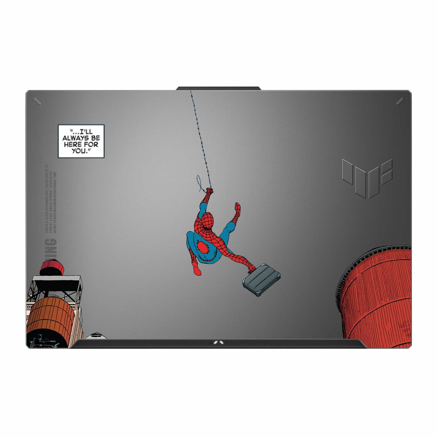 Spidy Swing Transparent 3M Laptop Skin Main image