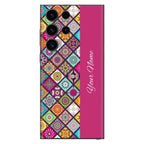 Boho Custom Name Mobile Skin