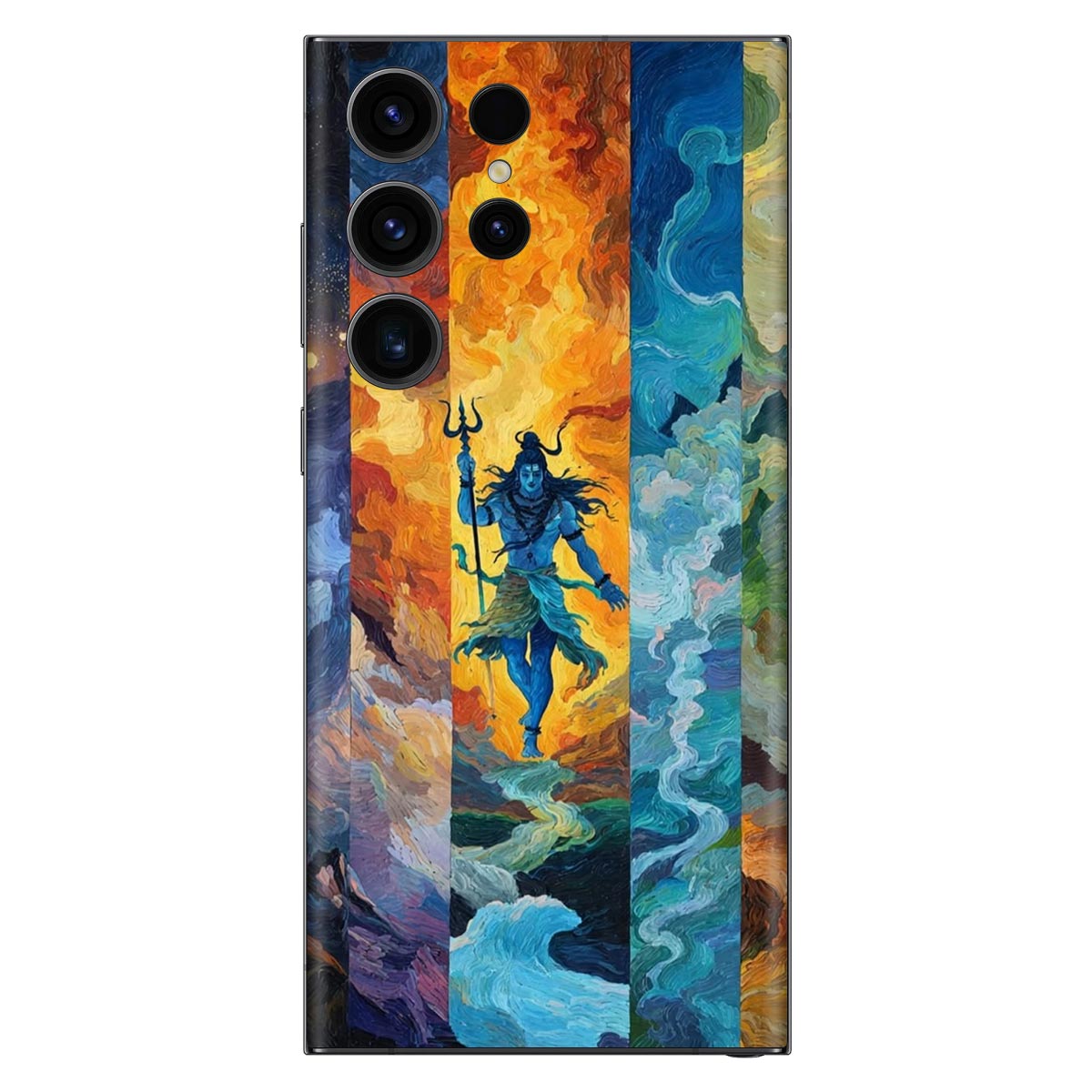 The Cosmic Shiva Mobile Skin