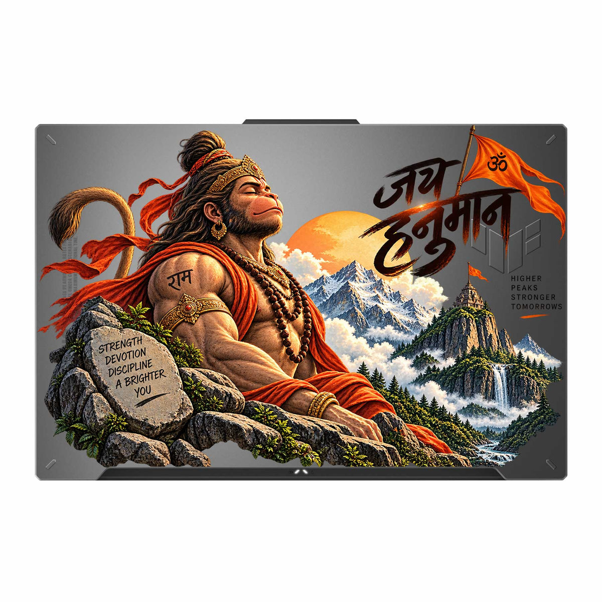 Jai Hanuman Transparent 3M Laptop Skin