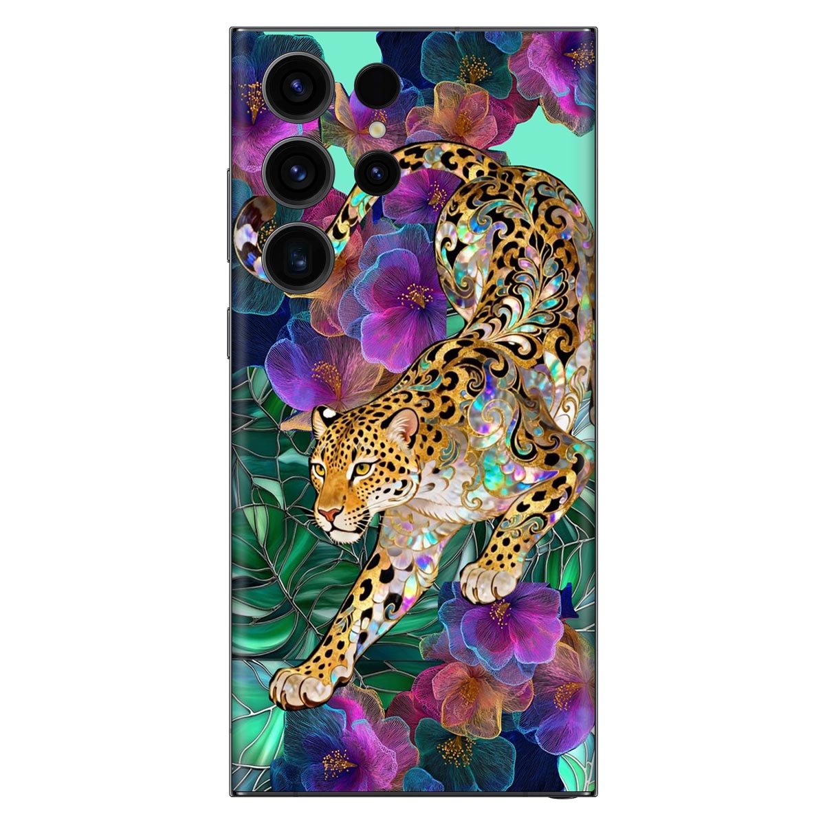 Crystal Leopard Mobile Skin Main image
