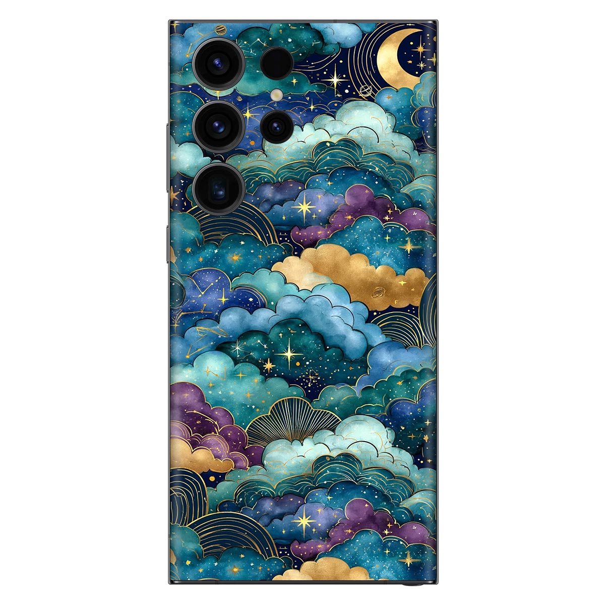 Cloud Mandala Mobile Skin