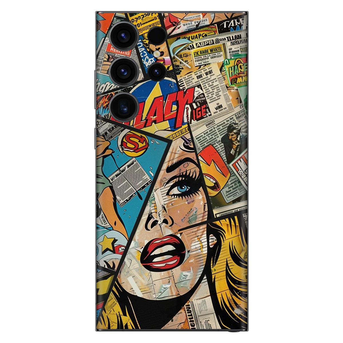 Retro Abstract Mobile Skin