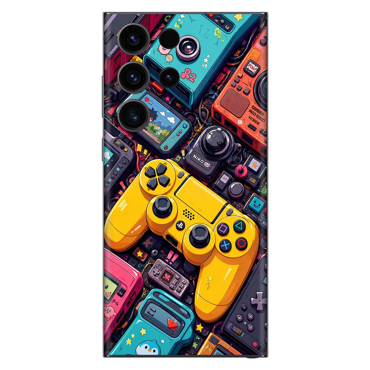 Gaming Abstract Mobile Skin