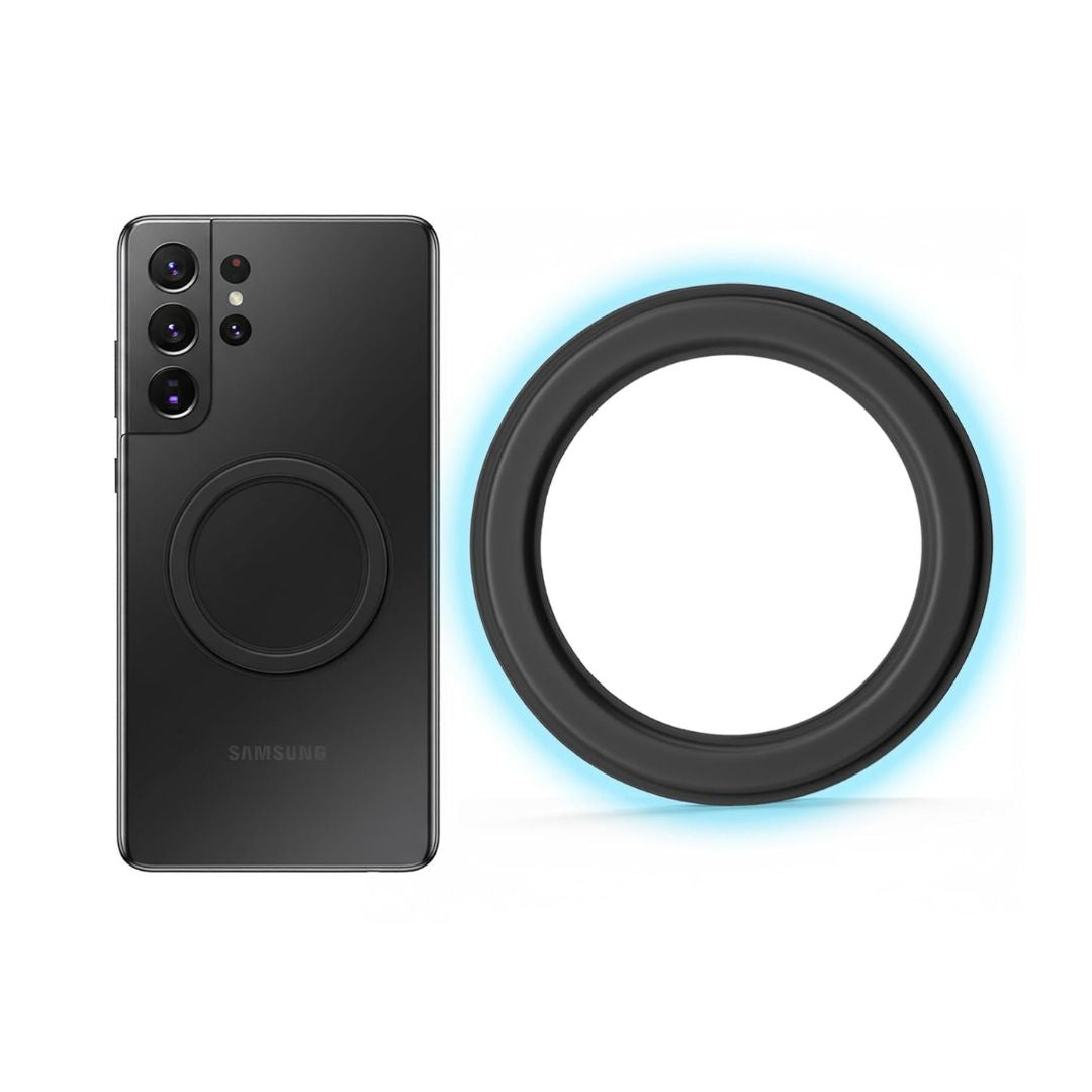 Magnetic Metal Ring - 2X Stronger 2000Gs Black