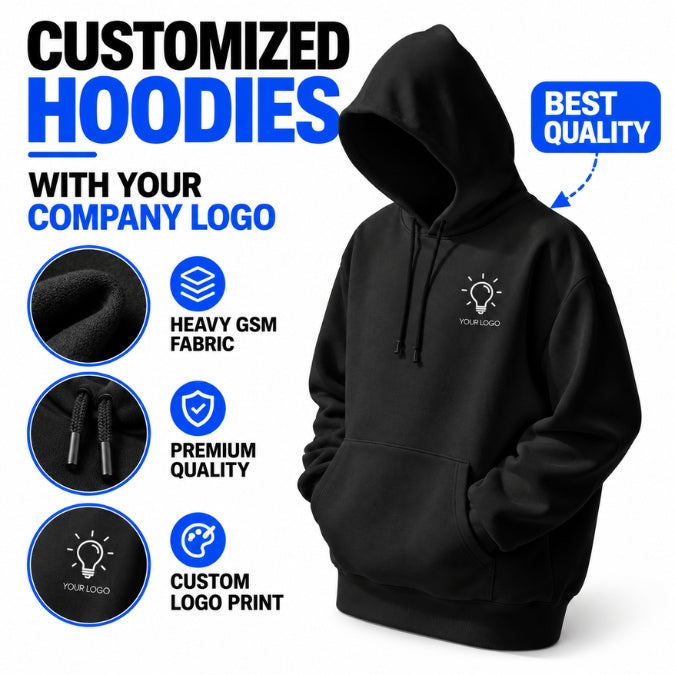 Customised Hoodie - Corporate Gifting & Bulk Order Catalog - WrapCart Main image