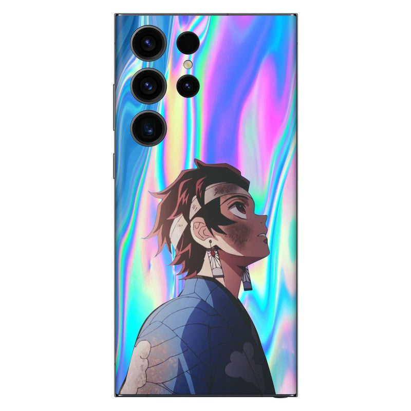 Hologprahic Shiny Color Changing Mobile Skins