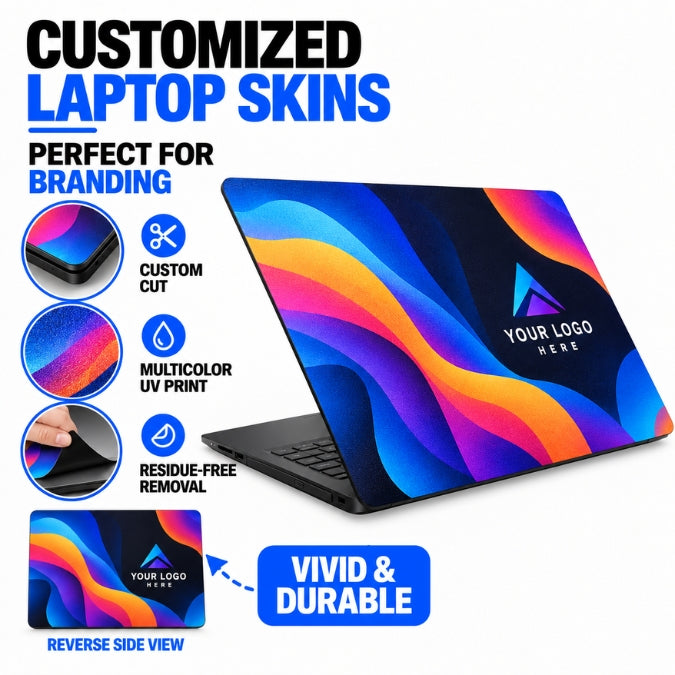 Customised Laptop Skins - Corporate Gifting & Bulk Order Catalog - WrapCart Main image