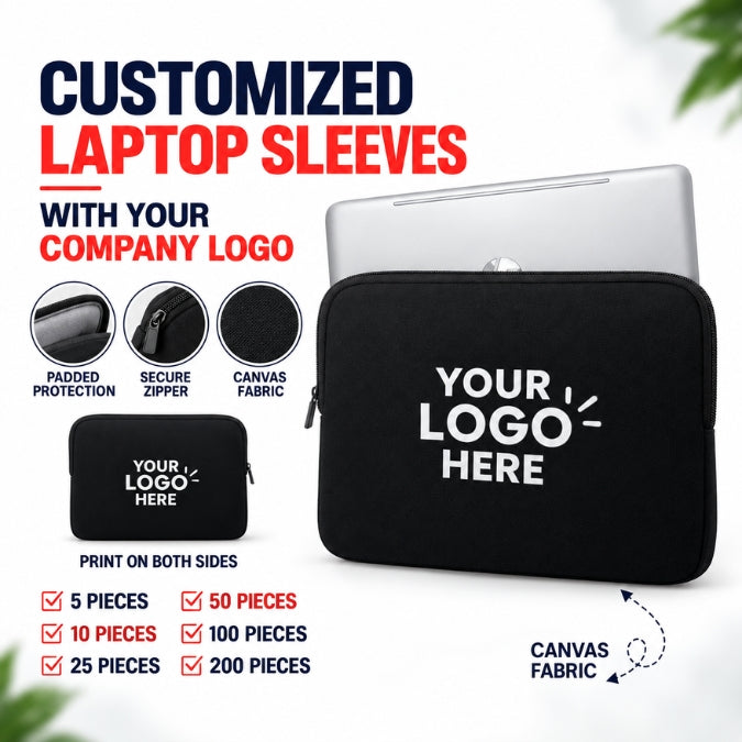 Customised Laptop Sleeves - Corporate Gifting & Bulk Order Catalog - WrapCart Main image
