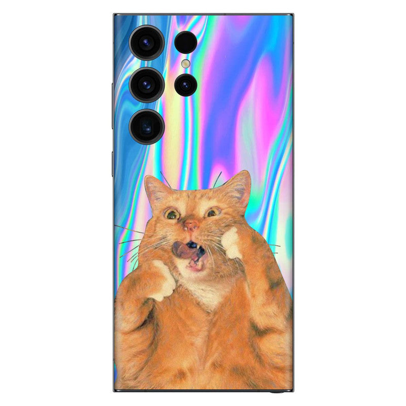 Hologprahic Shiny Color Changing Mobile Skins Main image