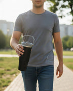 Personalized Coffee Tumbler - Large Insulated Travel Mug With Handle