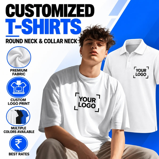 Customised Personalized T-shirt - Corporate Gifting & Bulk Order Catalog - WrapCart Main image
