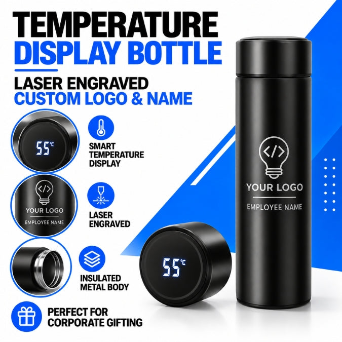 Customised Temperature Bottle - Corporate Gifting & Bulk Order Catalog - WrapCart Main image