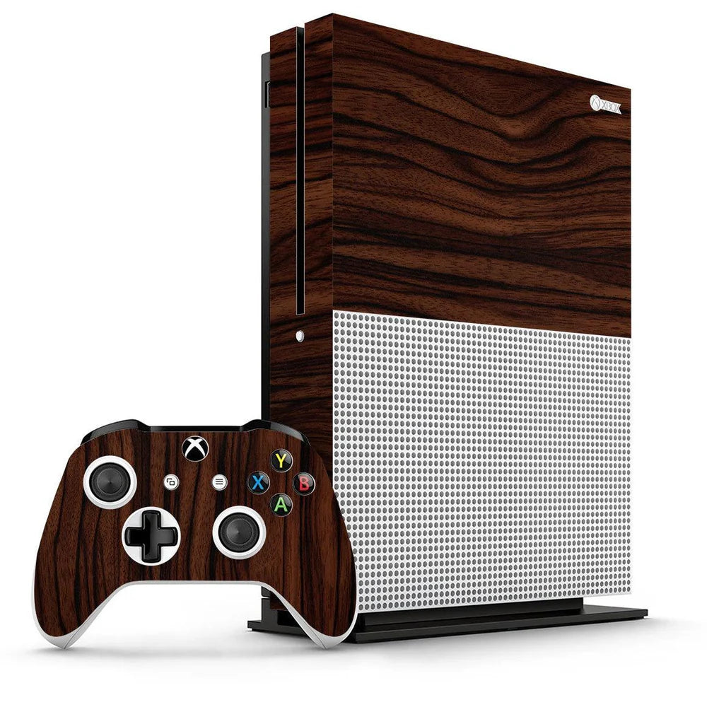 Mohogany Wood Xbox Skin Main image