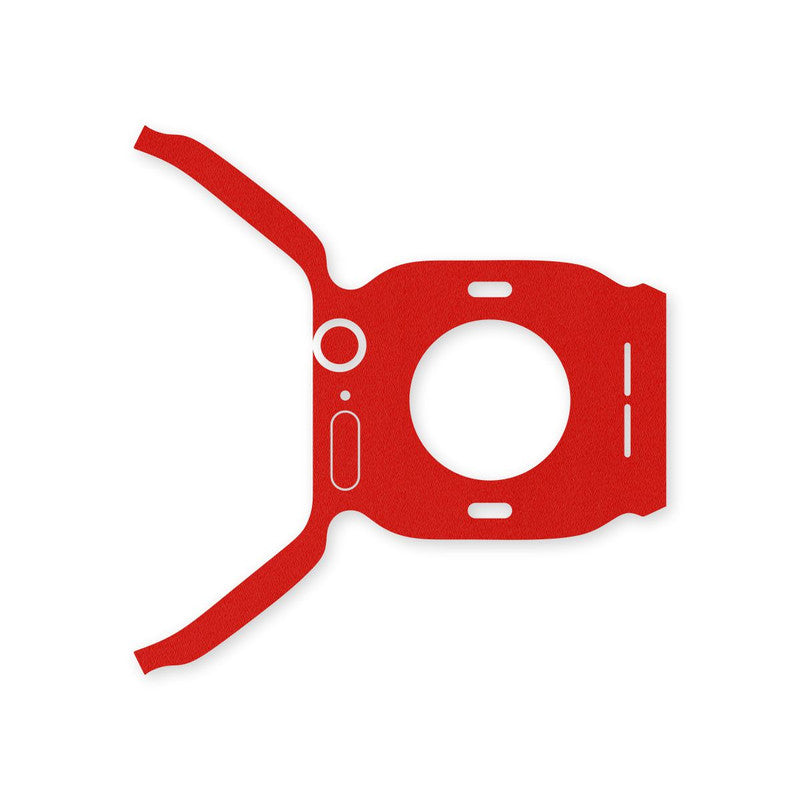 Matte Red Apple Watch Skin