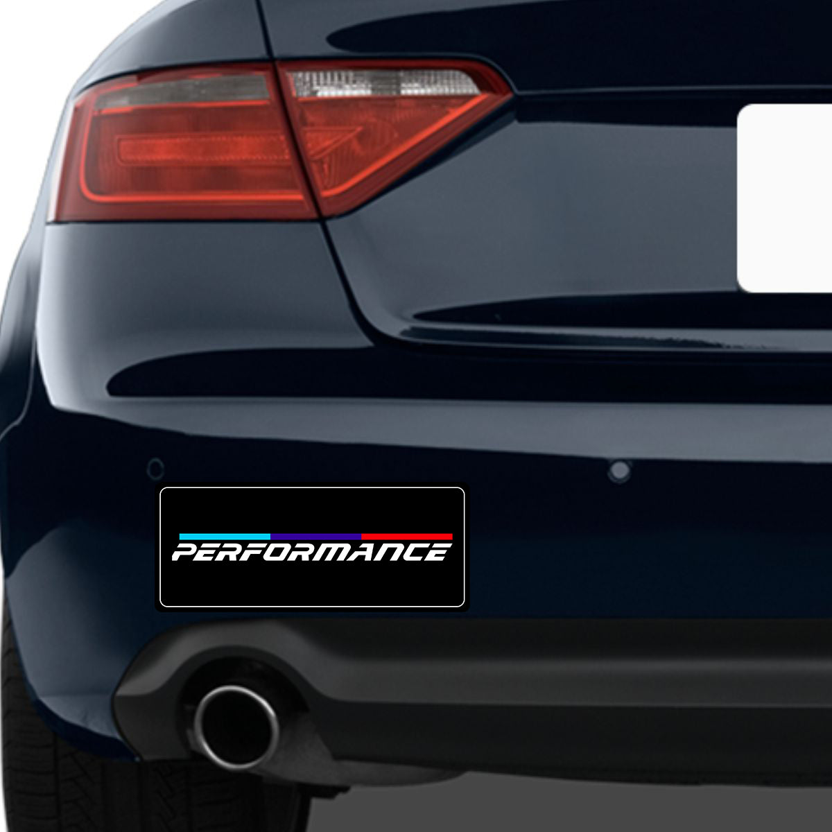 Performance Car Bumper Sticker Secondary image