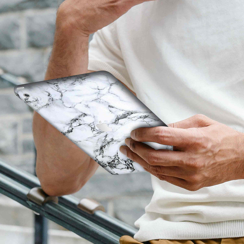 iPad Skin White Marble Secondary image