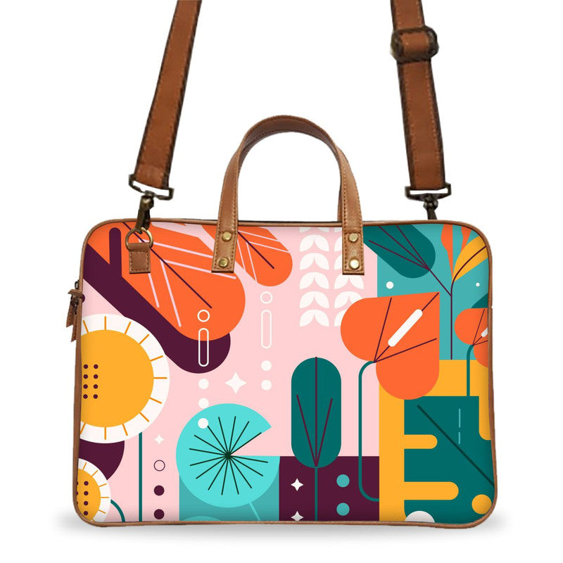 Forest Abstract Deluxe Laptop Bag