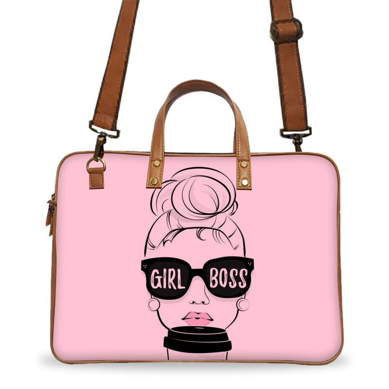 Girl boss 1 Deluxe Laptop Bag Main image