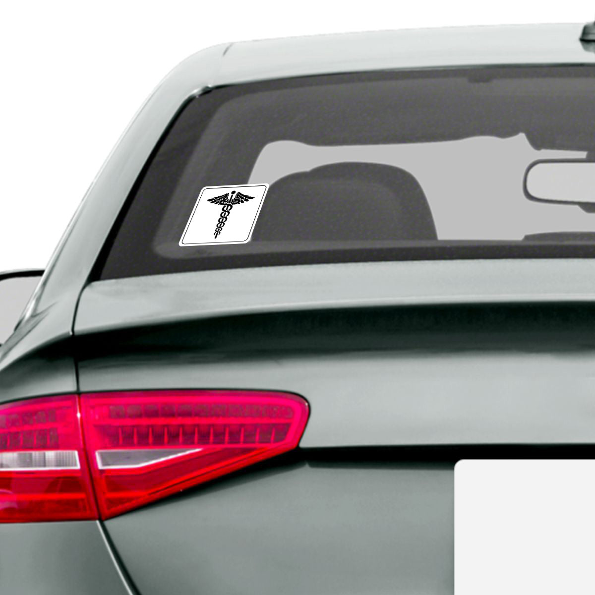 Magical Wing Stick Car Sticker Secondary image