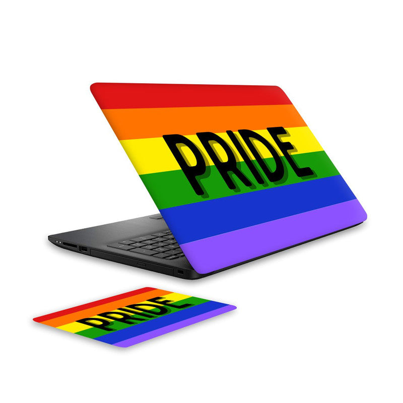 pride-laptop-skin-and-mouse-pad-combo WrapCart India Main image