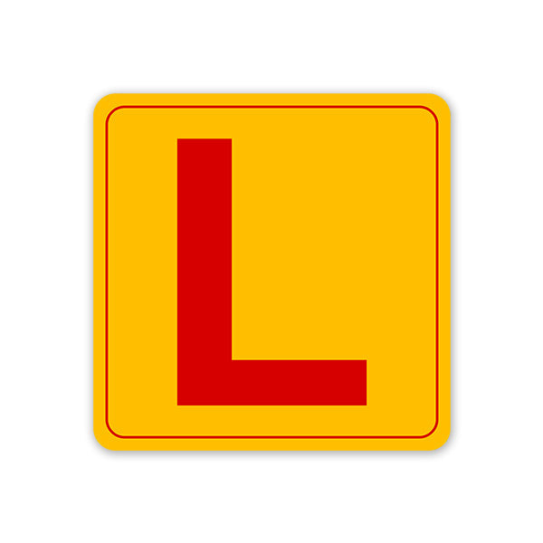 Learner Car Sticker - Car Stickers India. Residue Free. – WrapCart Skins