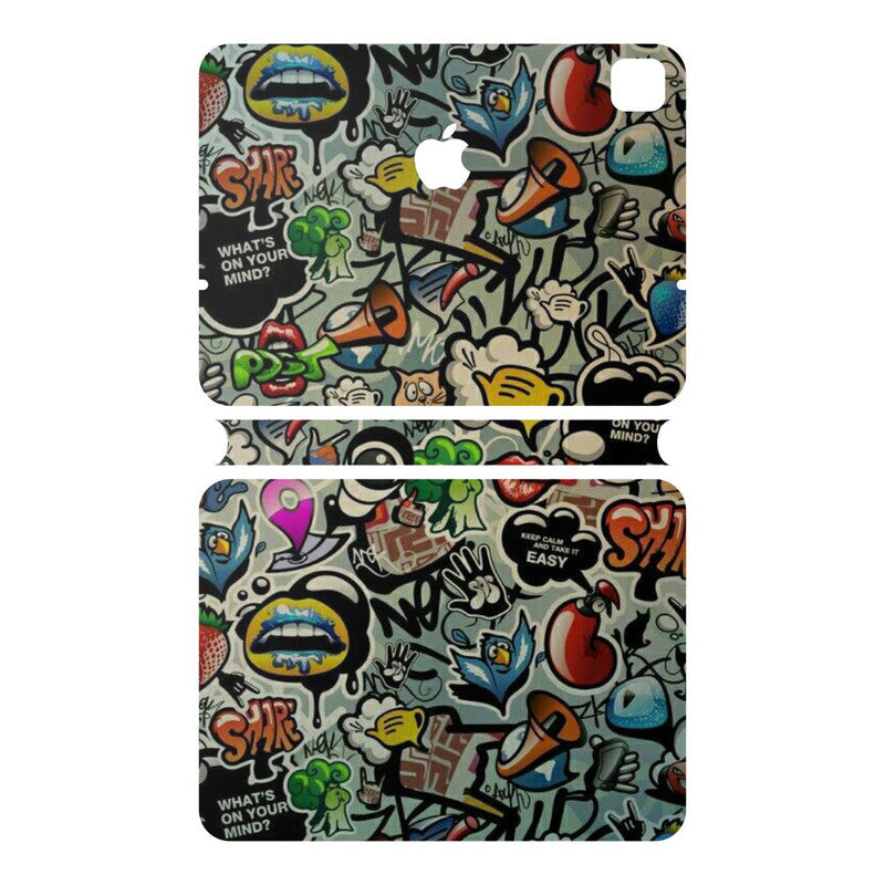 iPad Apple iPad Magic Keyboard Vocalize Abstract Skin Main image
