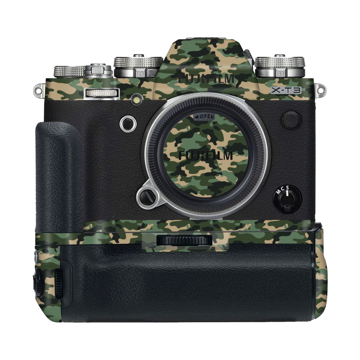 Green Camo Camera Skins Secondary image