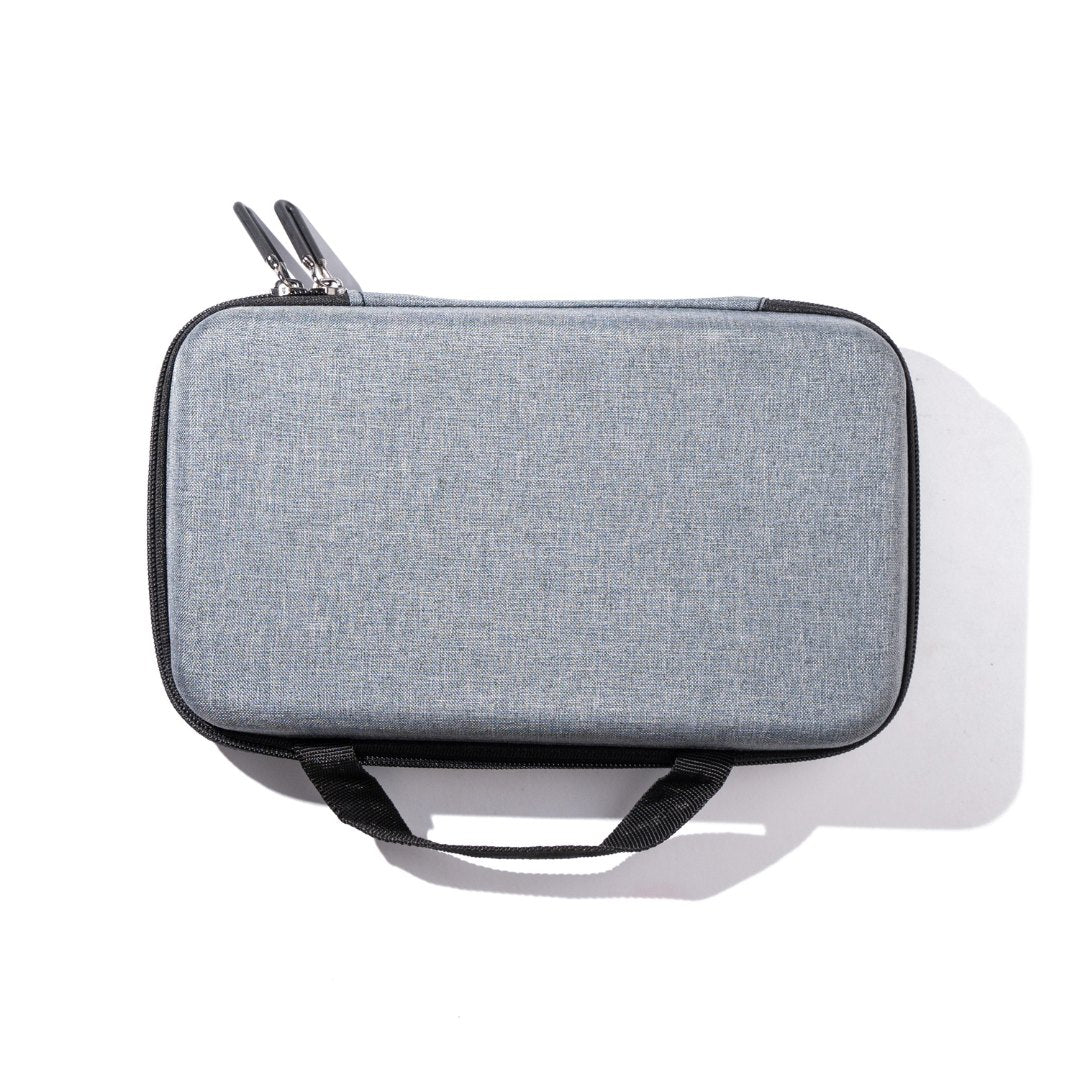 Denim Organizer Large Case for Electronics Accessories - Charger/Hard Drive/USB Cables/Power Bank/Earphones & More