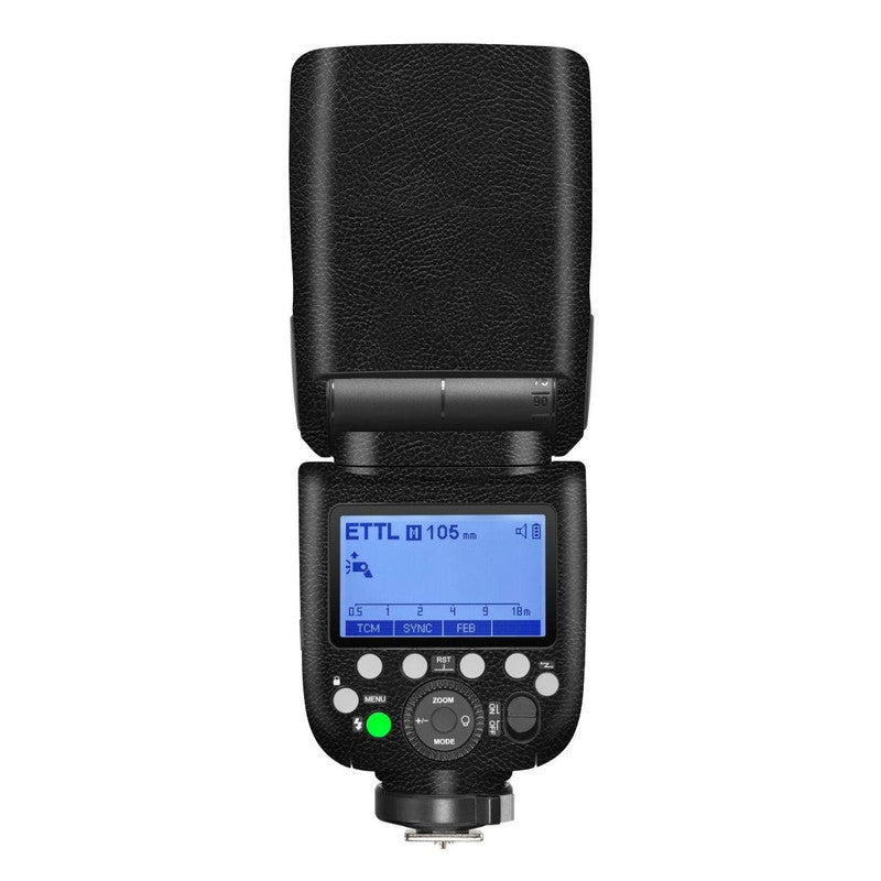 Black Leather Camera Flash Skin Main image