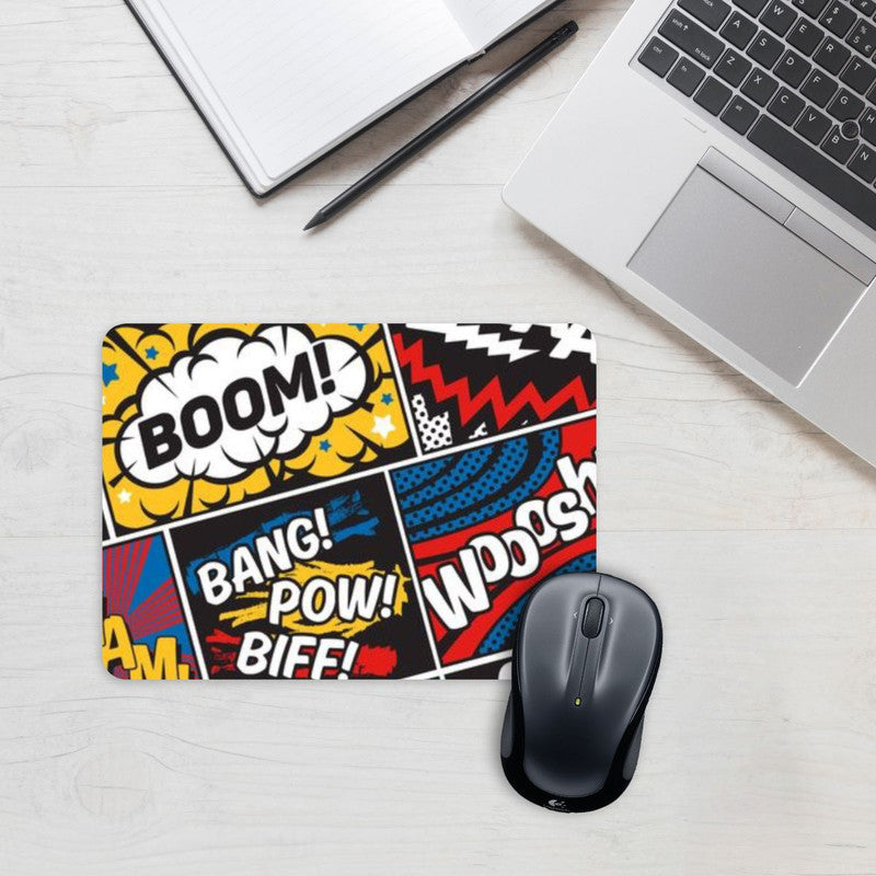 Boom Abstract 3 Mouse Pad Secondary image